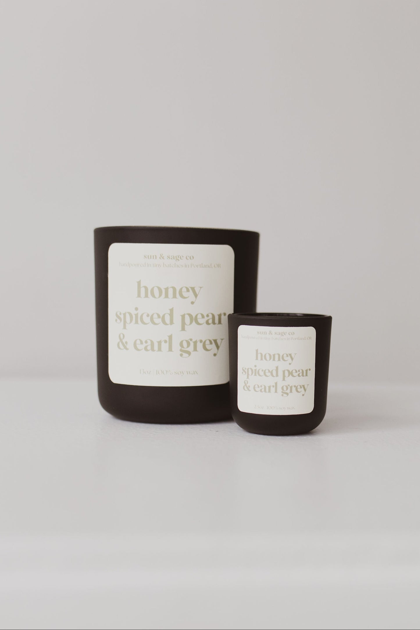 Honey Spiced Pear & Earl Grey Soy Candle