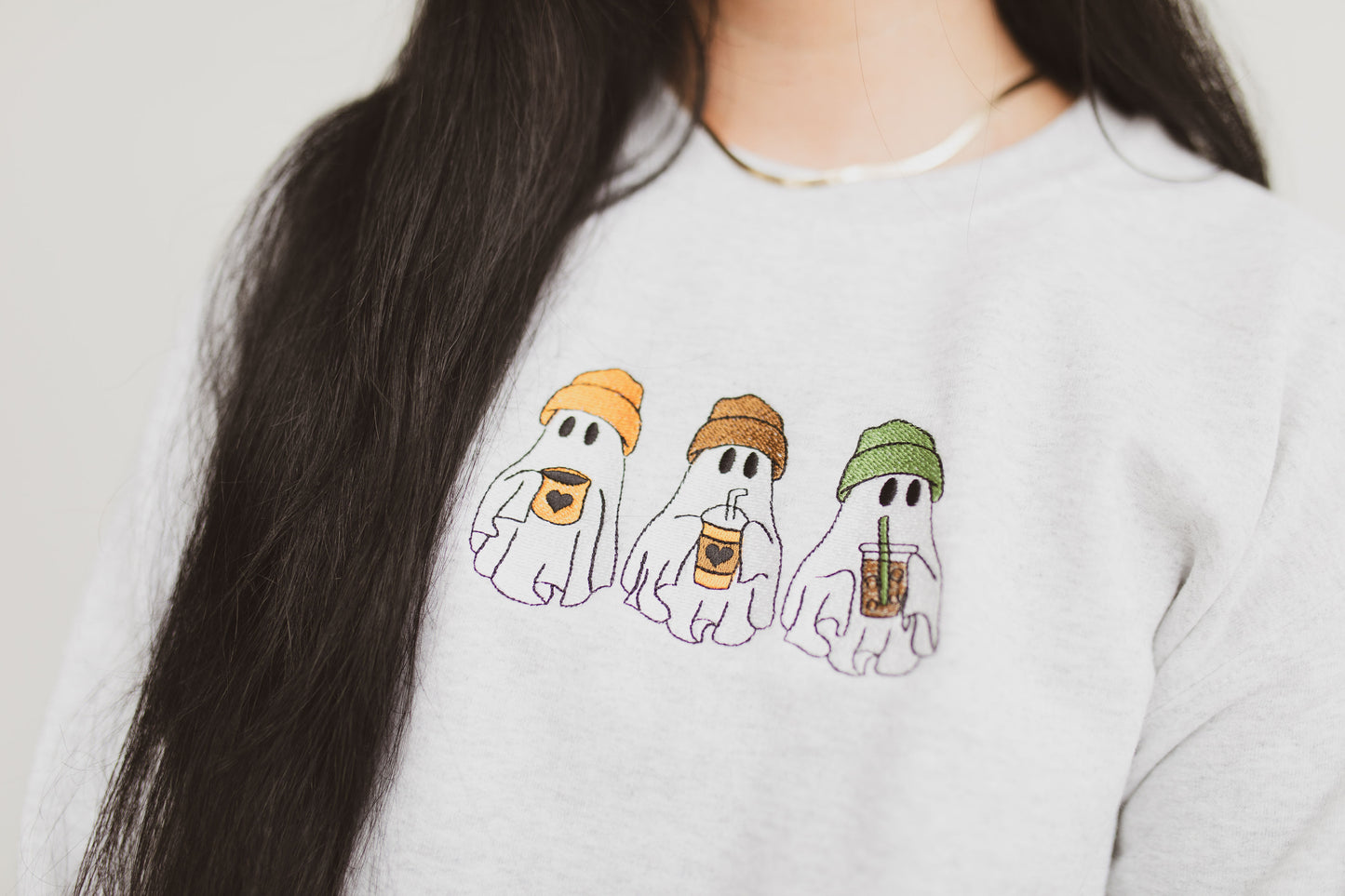 Ghost Coffee Trio Crewneck