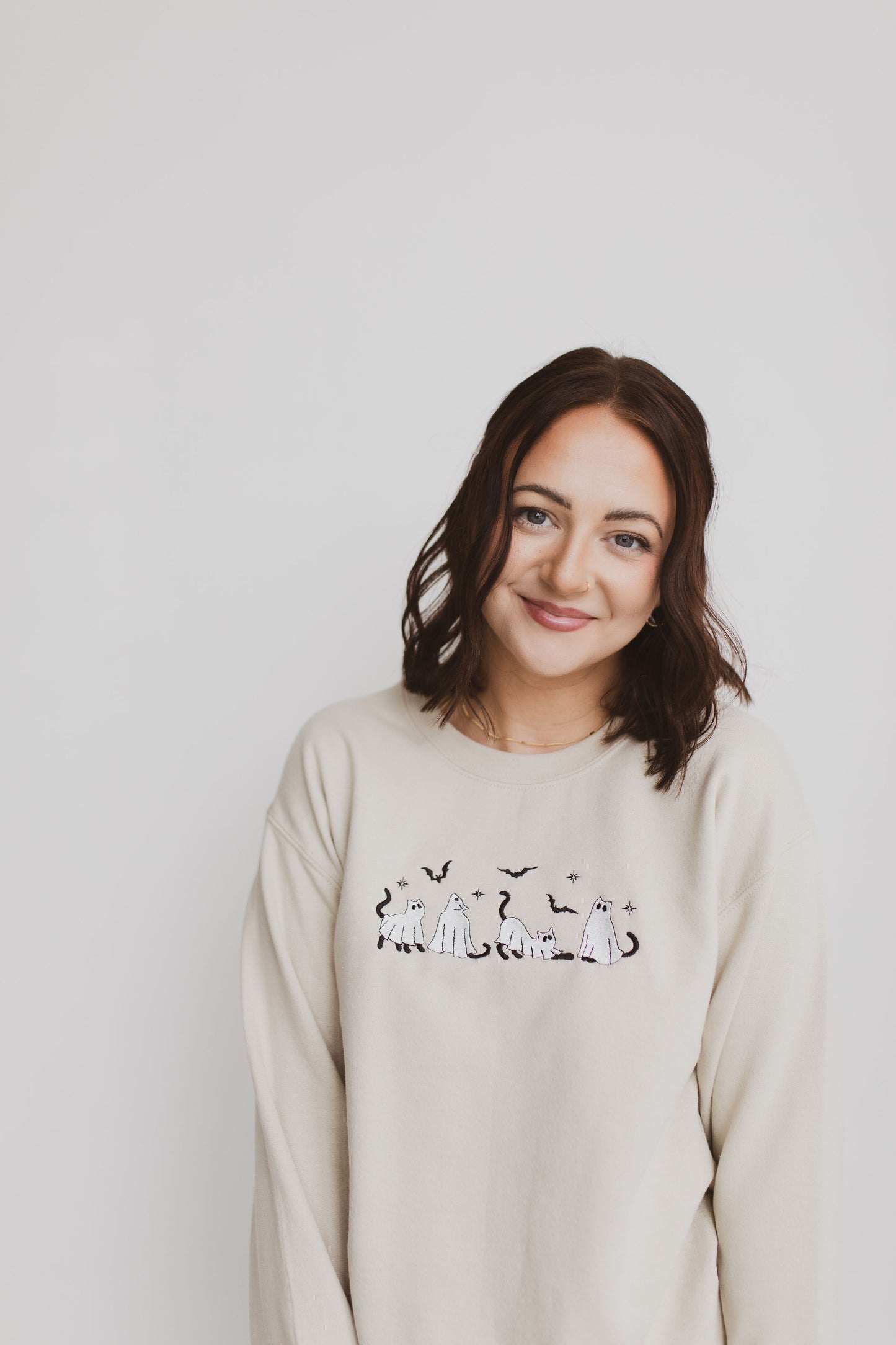 Ghost Cats Crewneck