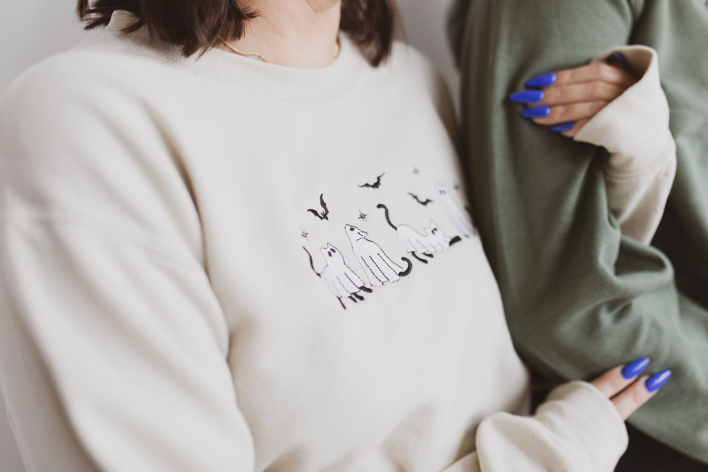 Ghost Cats Crewneck
