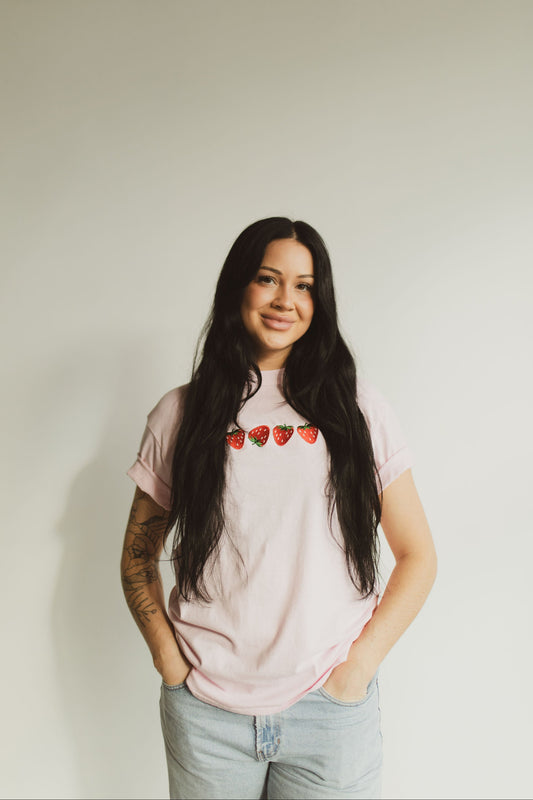Strawberry Comfort Colors Shirt