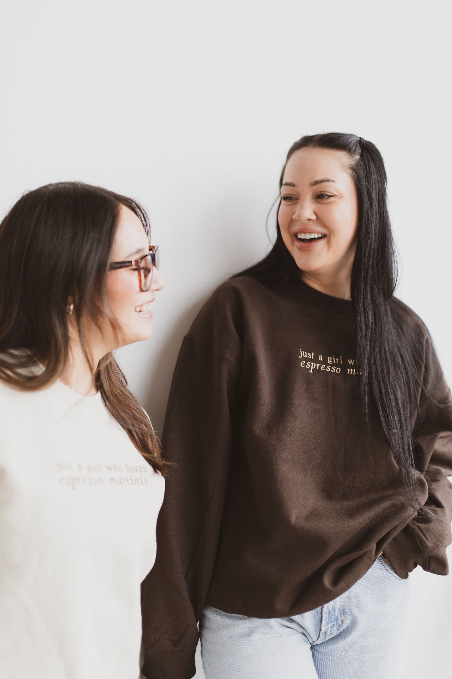 Just A Girl Who Loves Espresso Martinis Crewneck