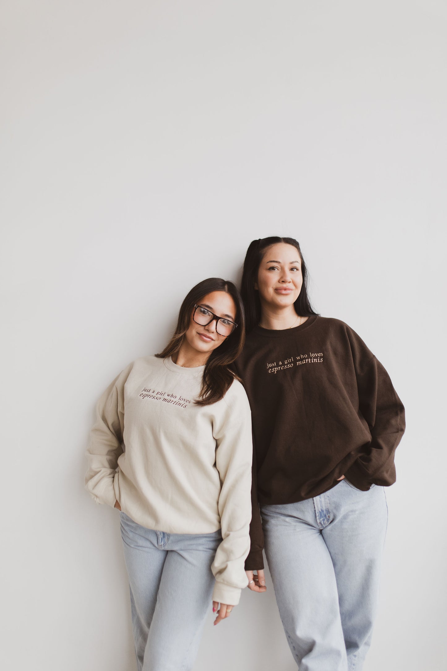 Just A Girl Who Loves Espresso Martinis Crewneck