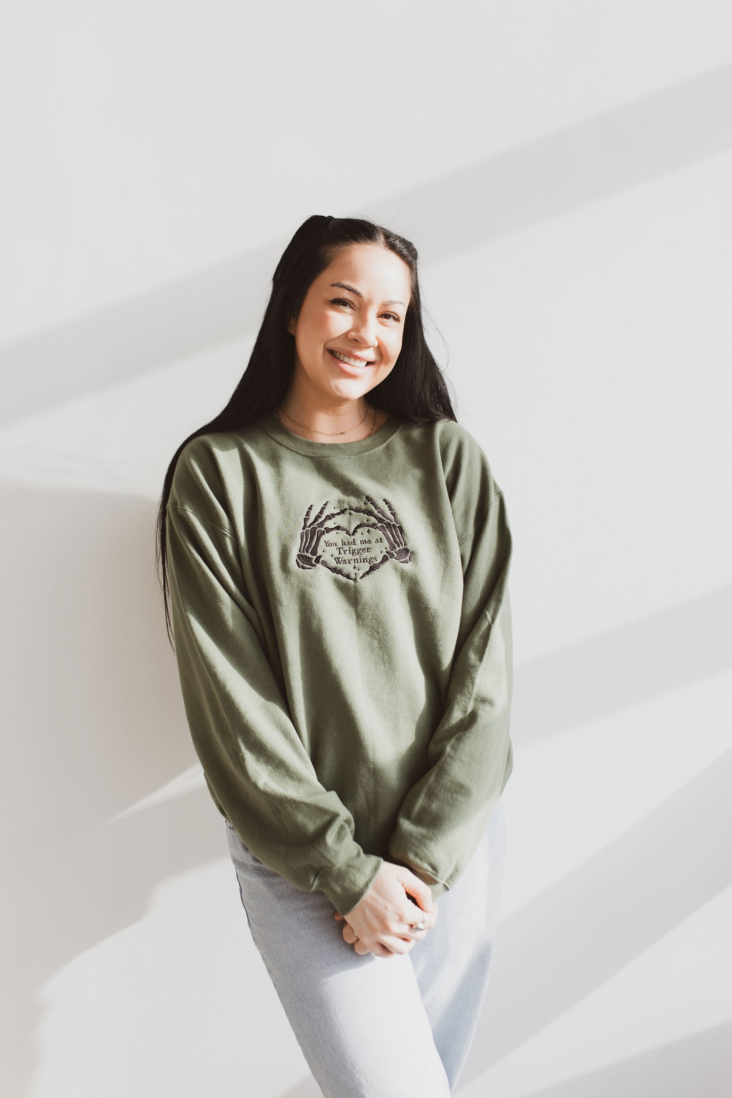 Trigger Warnings Crewneck