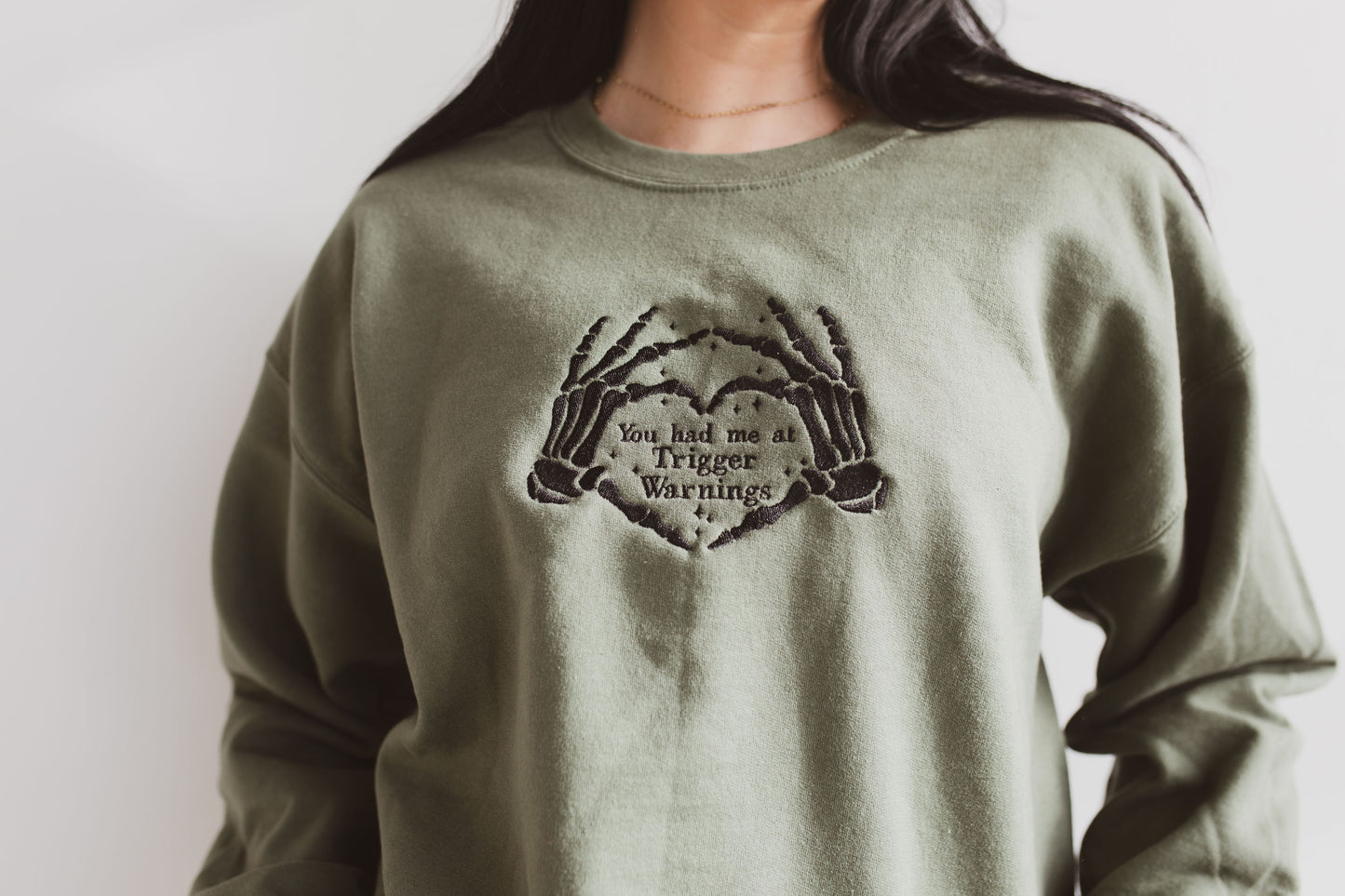 Trigger Warnings Crewneck