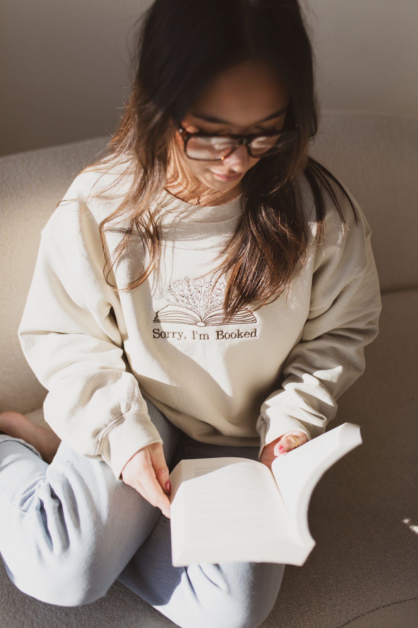 Sorry, I'm Booked Crewneck