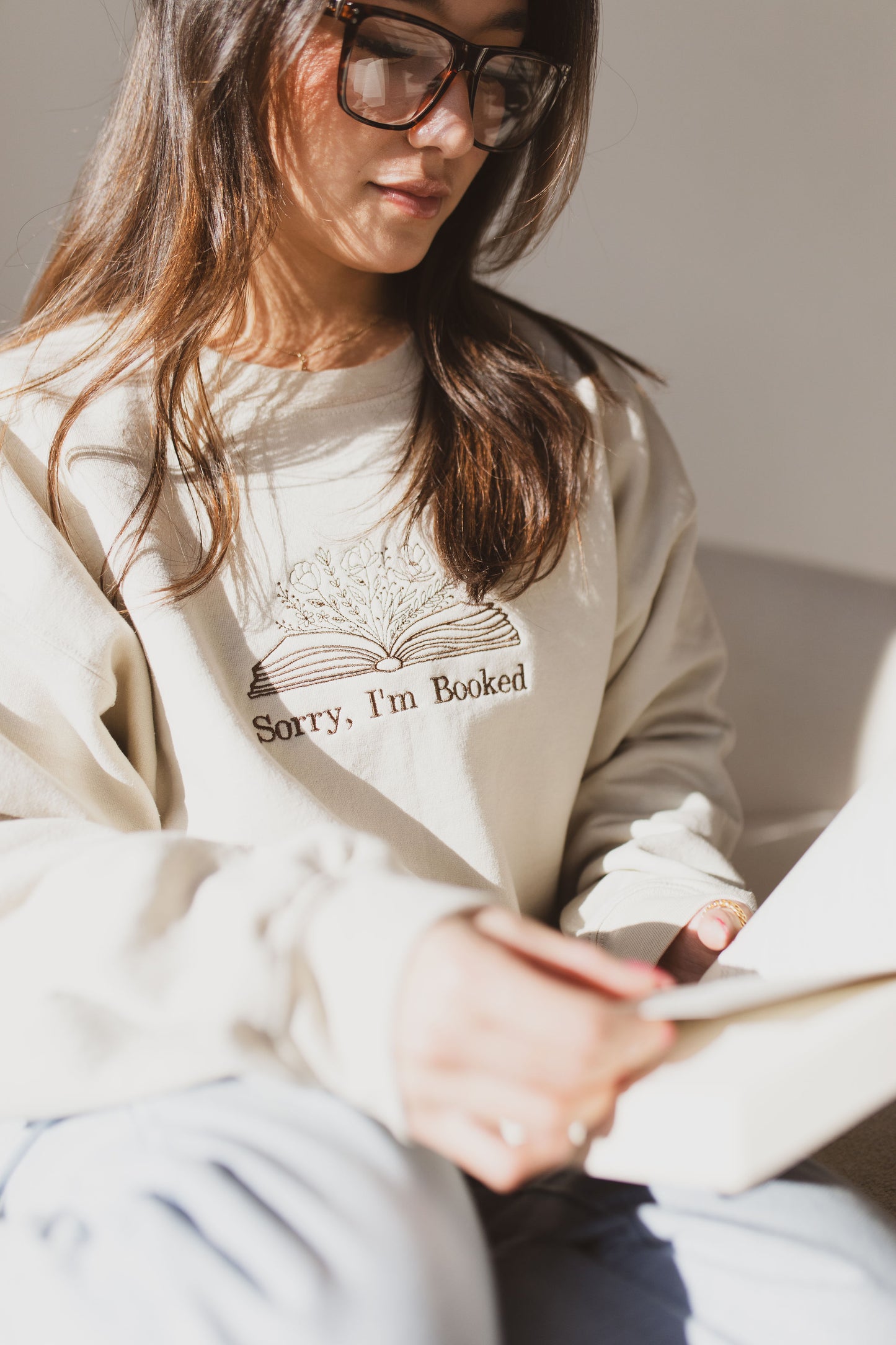Sorry, I'm Booked Crewneck