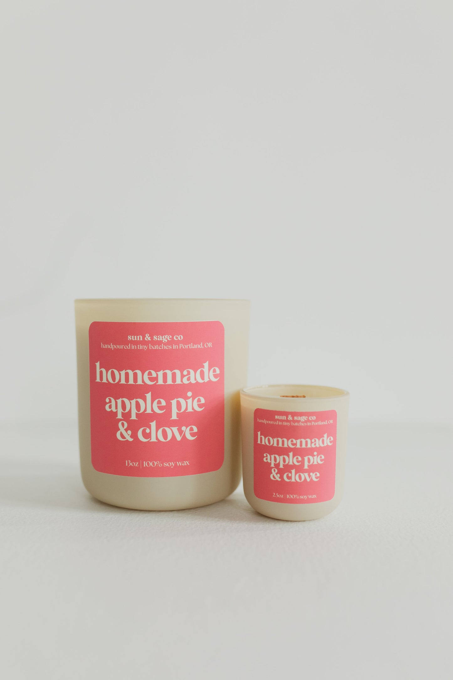 Homemade Apple Pie & Clove Soy Candle