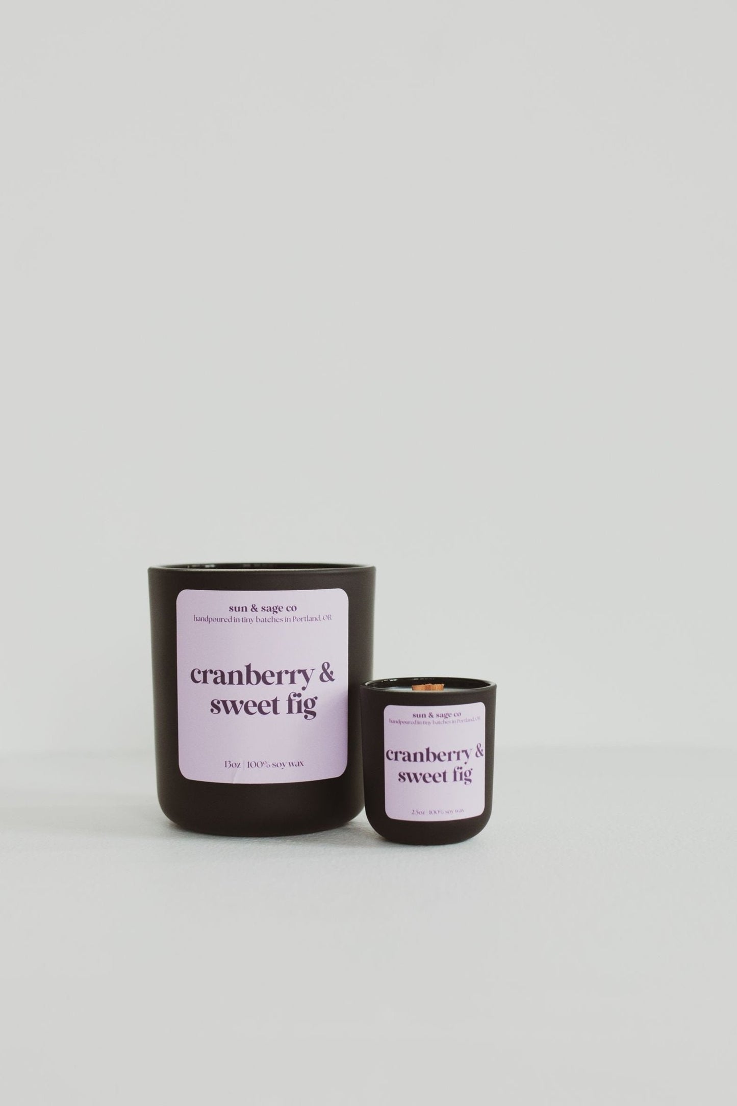 Cranberry & Sweet Fig Soy Candle