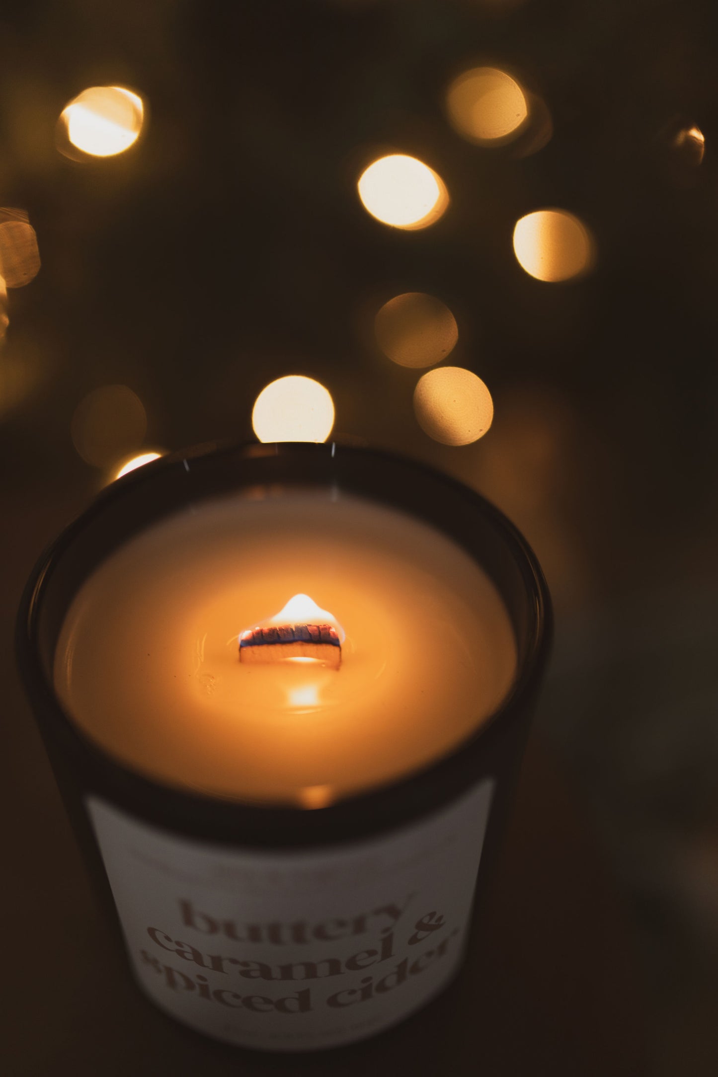 Buttery Caramel & Spiced Cider Soy Candle