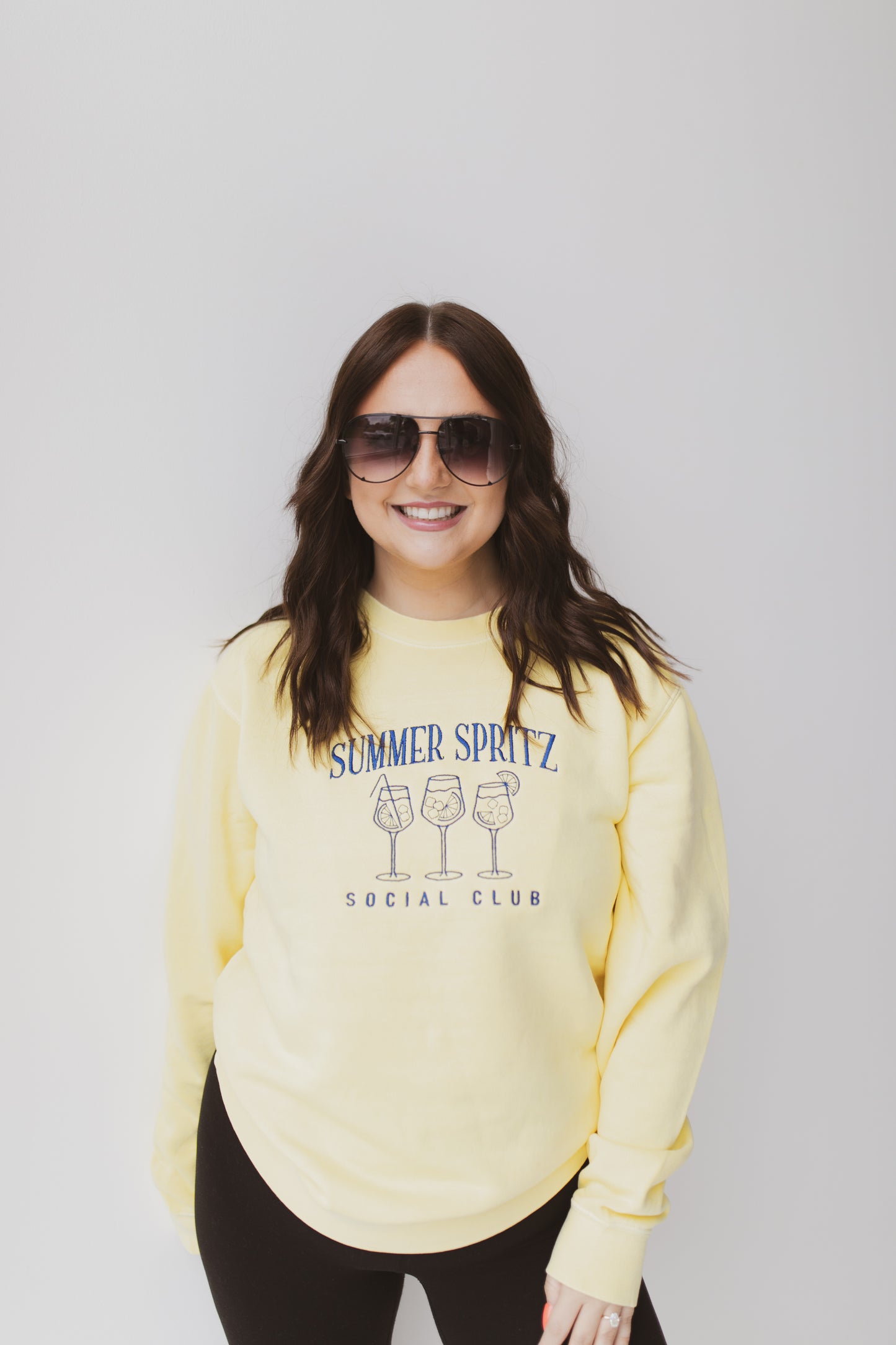 Summer Spritz Pigment Dyed Crewneck