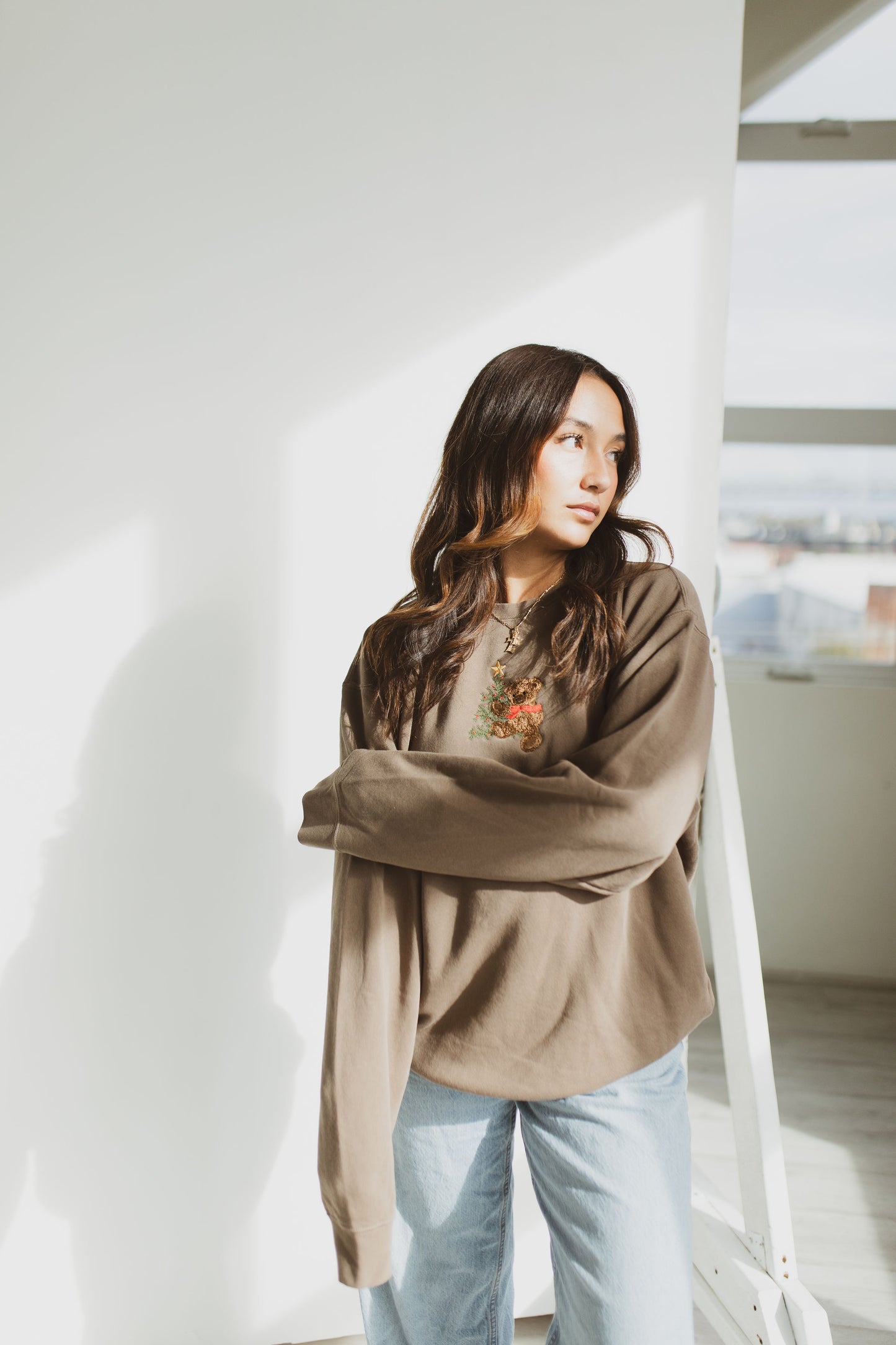 Vintage Teddy Pigment Dyed Crewneck