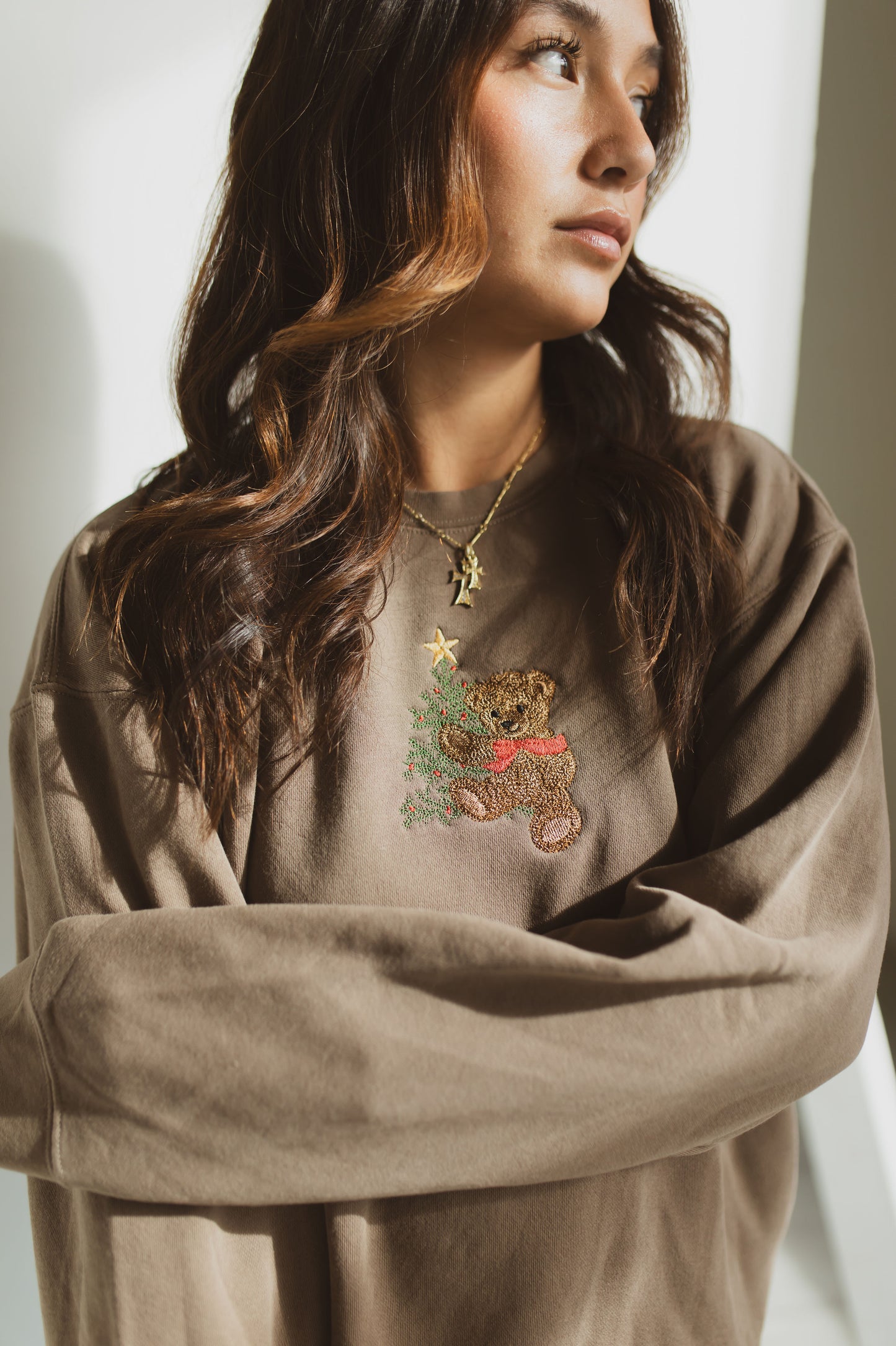 Vintage Teddy Pigment Dyed Crewneck