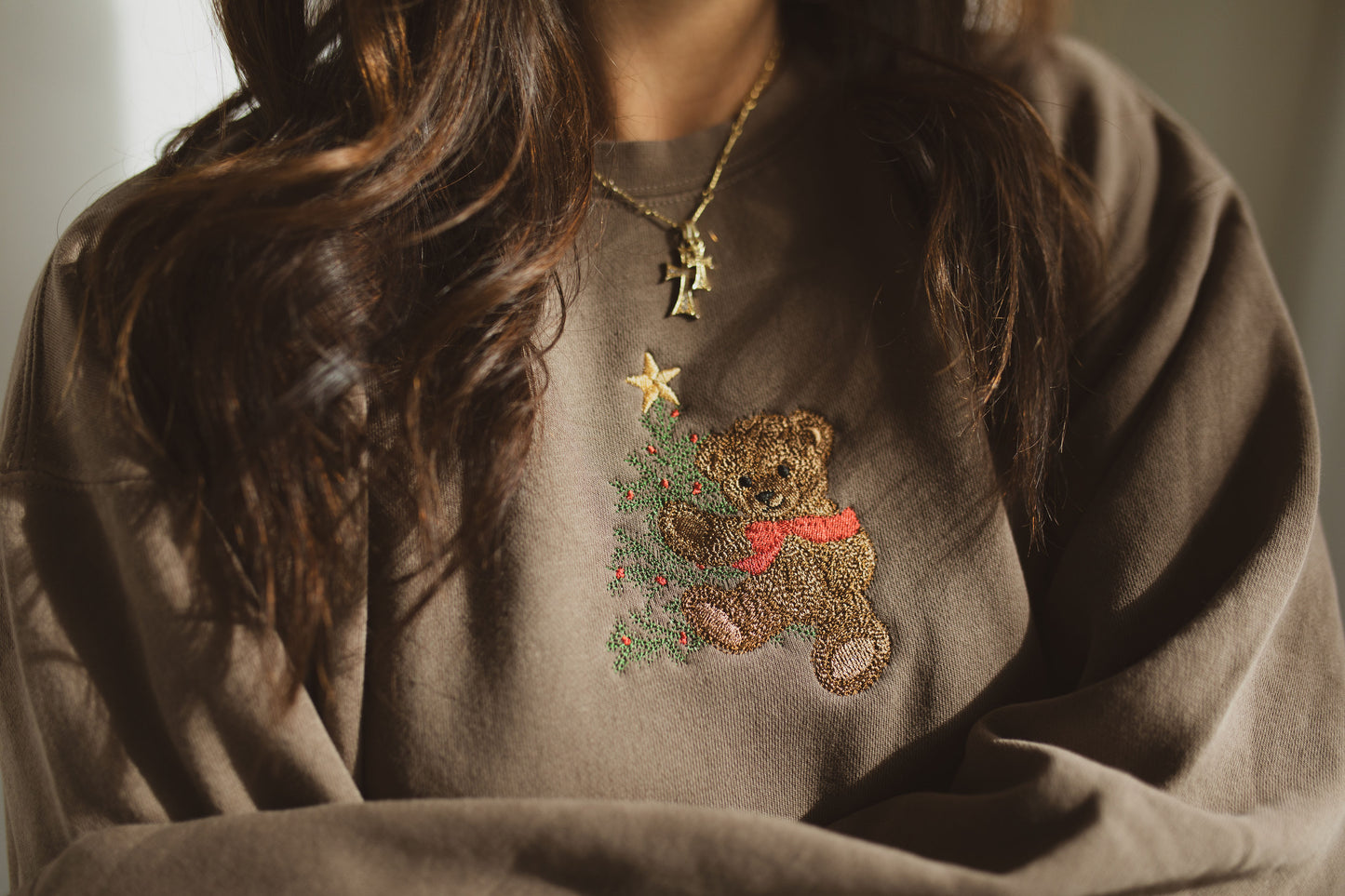 Vintage Teddy Pigment Dyed Crewneck