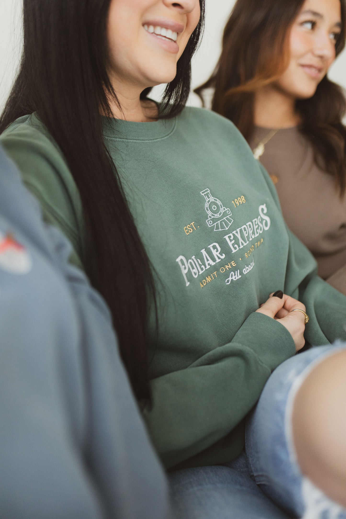 Polar Express Pigment Dyed Crewneck