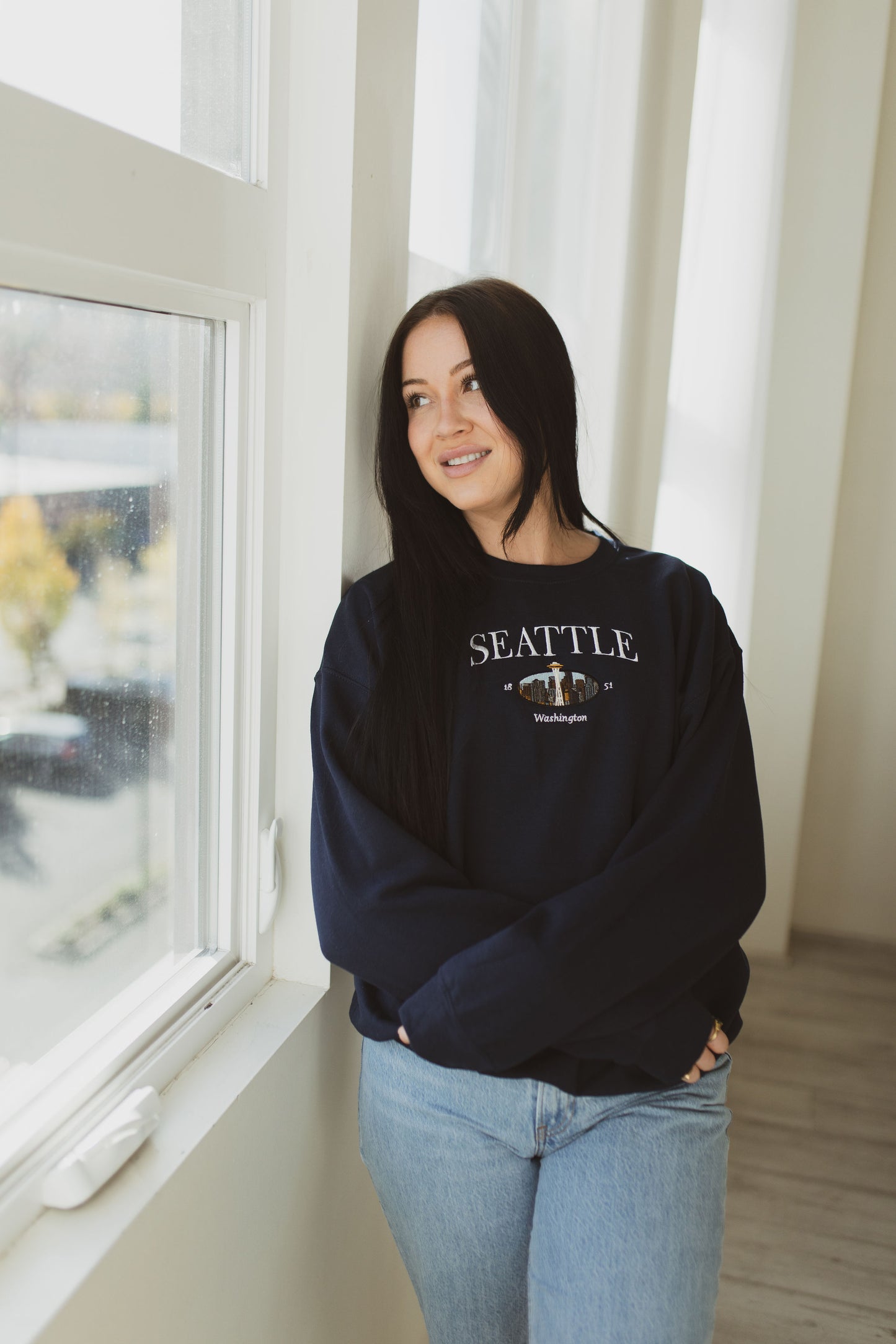 Seattle Washington Crewneck