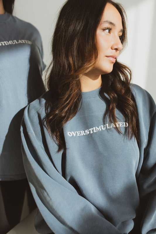 Overstimulated Pigment Dyed Crewneck