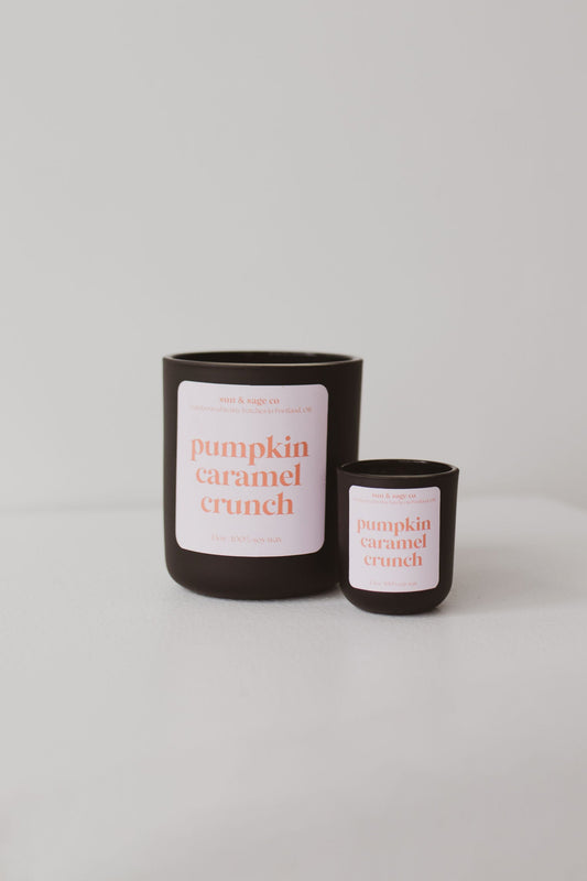 Pumpkin Caramel Crunch Soy Candle