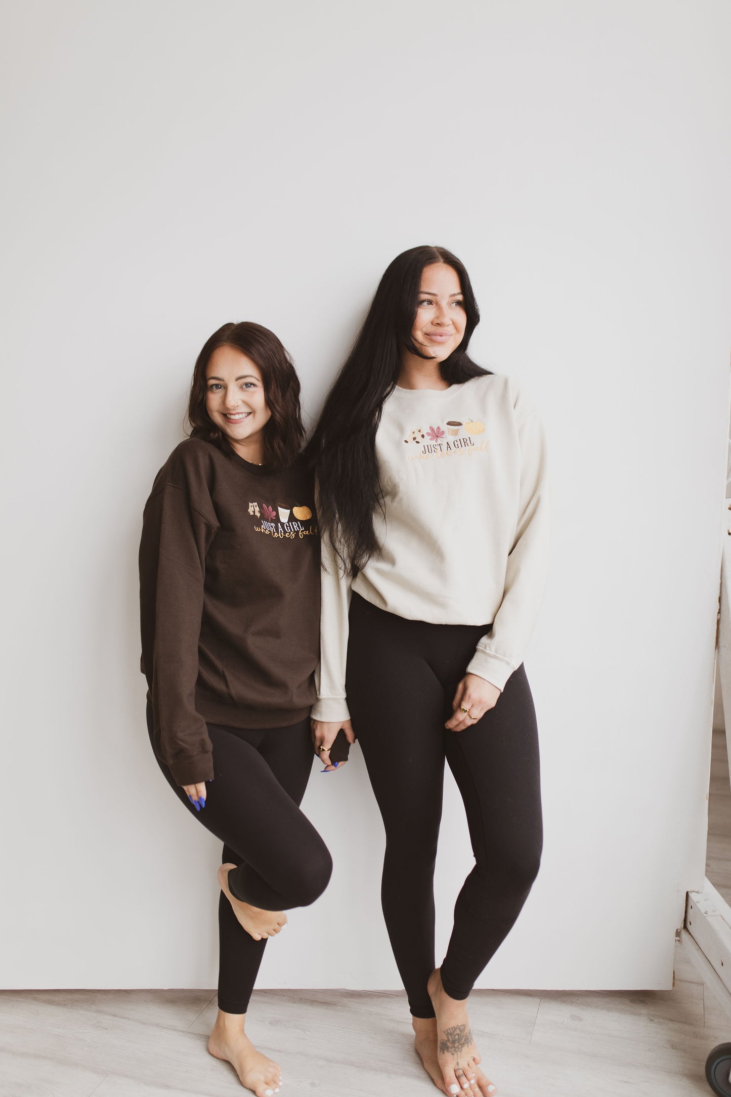 Just A Girl Who Loves Fall Crewneck