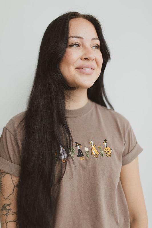 Spooky Goose Comfort Colors Shirt