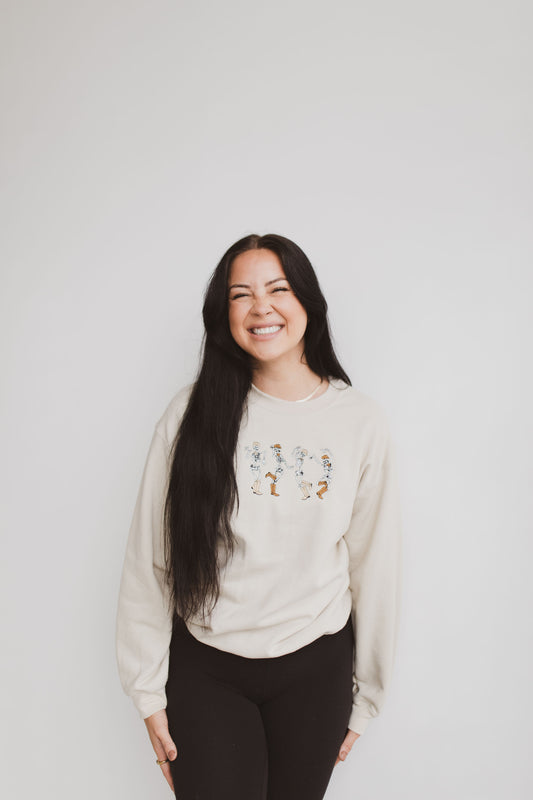 Cowboy Skeletons Crewneck