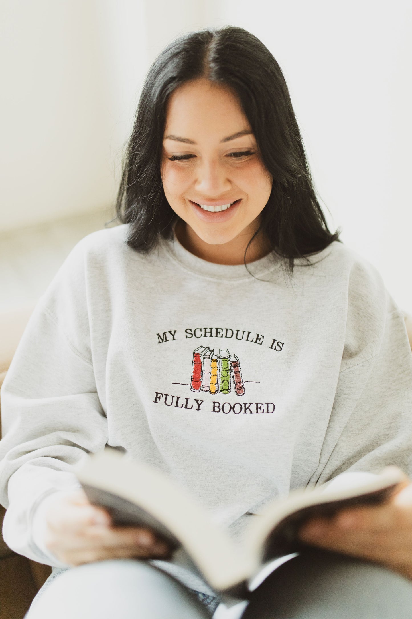 My Schedule Is Fully Booked Crewneck