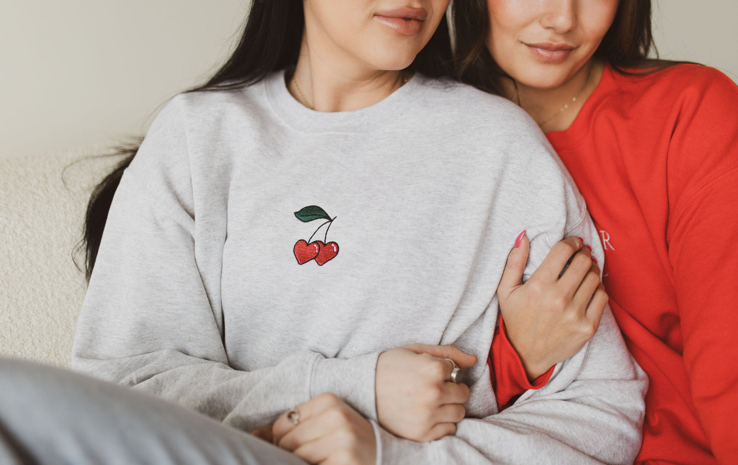 Heart Cherries Crewneck