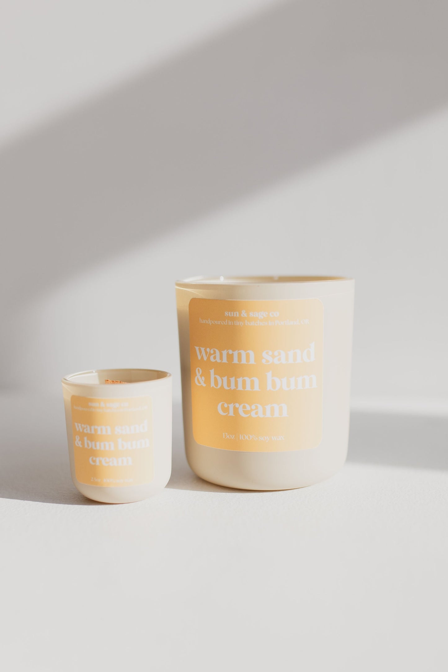 Warm Sand & Bum Bum Cream Soy Candle