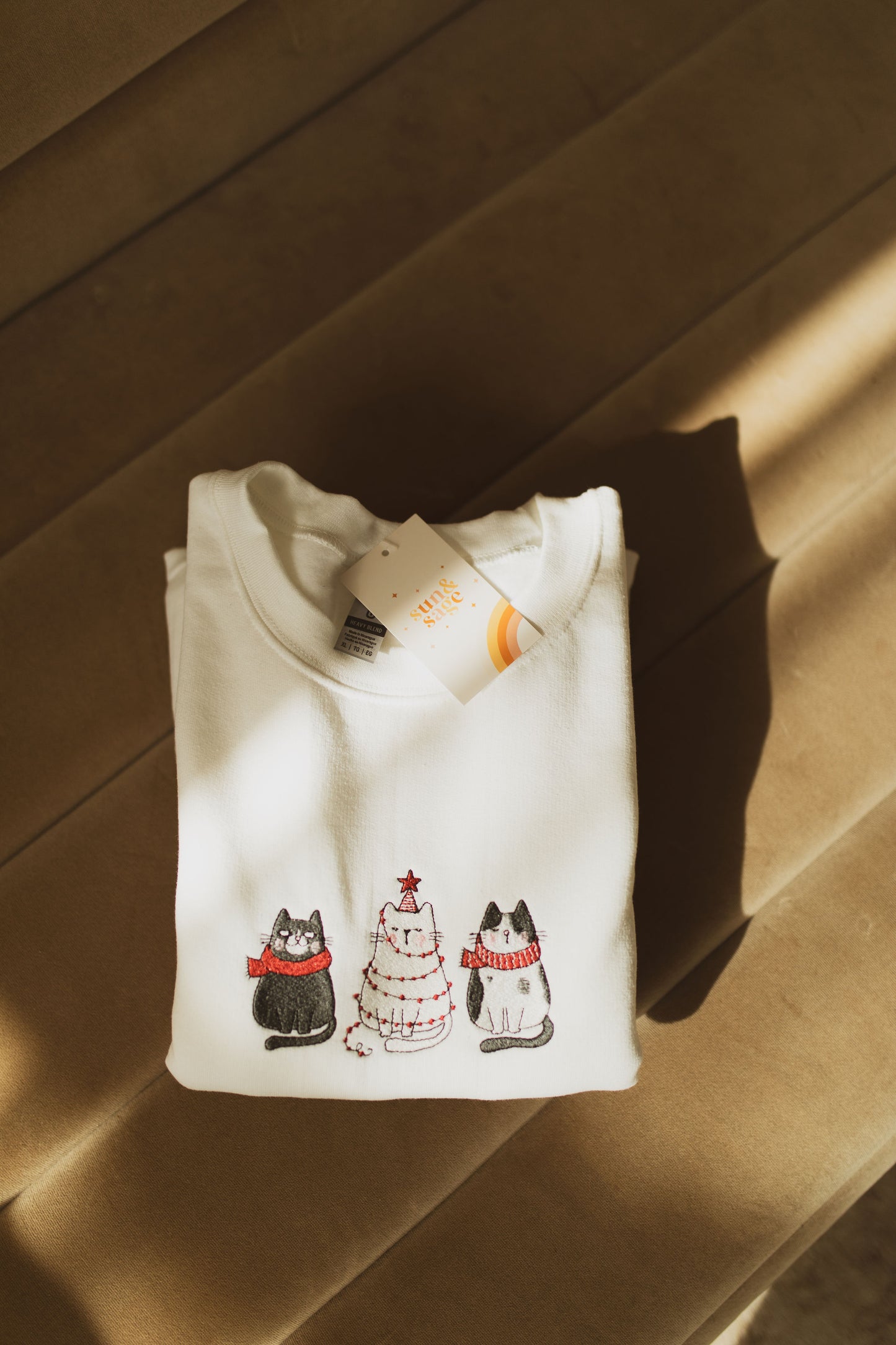 Christmas Cats Crewneck